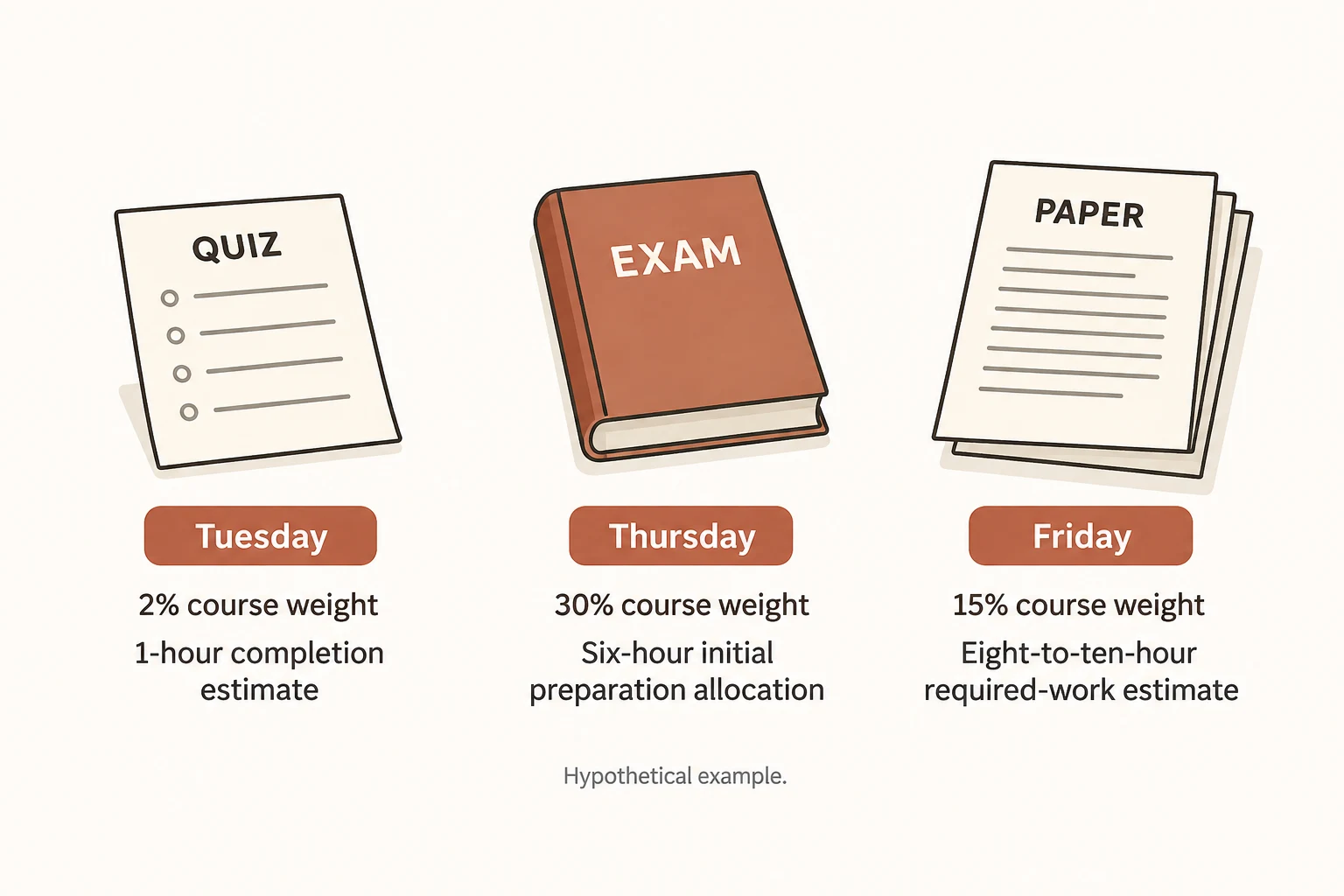 What Should I Study First When Assignments and Exams Are Due the Same Week?
